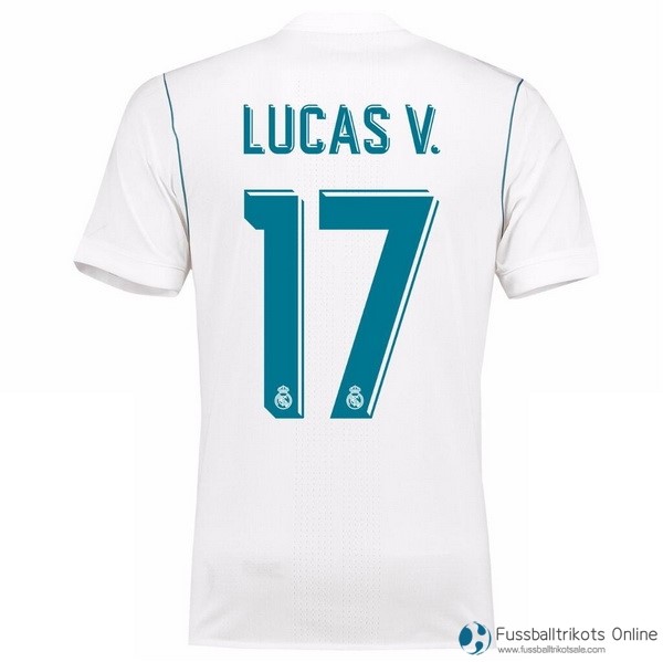 Real Madrid Trikot Heim Lucas v 2017-18 Fussballtrikots Günstig